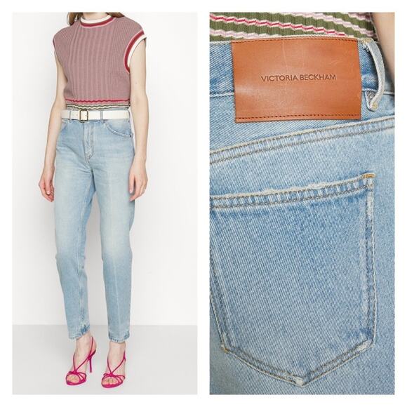 Victoria Beckham Nicola High Waisted Super Slim Jean - Picture 13 of 13